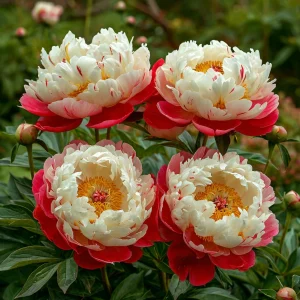 Пион Коралловый Каскад купить по цене от 490р. в интернет-магазине «Посадика» с доставкой почтой в в Новоалександровске и по всей России – [изображение №1].