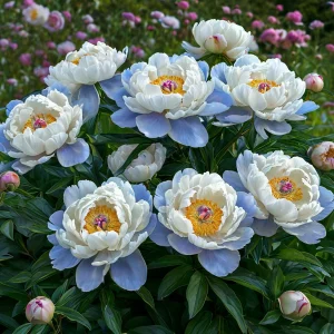 Пион Акварельный Этюд купить по цене от 806р. в интернет-магазине «Посадика» с доставкой почтой в в Новоалександровске и по всей России – [изображение №1].